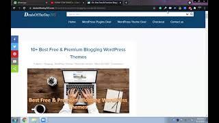 Best Free & Premium Blogging WordPress #Themes | Most popular free WordPress themes for blogger 2021