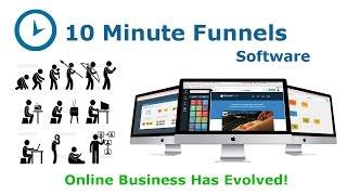 10 Minute Funnels Website and Marketing Funnel Builder Software Overview