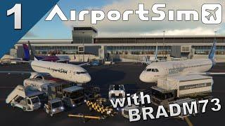 AIRPORT SIM -  Episode 1:  What is #airportsim ??  I need tutorials!!!