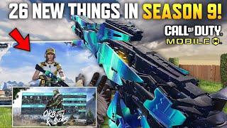 26 New Things In COD Mobile Season 9! (2024)