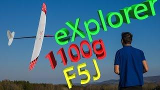 Wie viel Leistung hat ein Modellsegelflugzeug? Explorer F5J Julian Benz -  Thermik