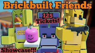 Brickbuilt Freddy & Friends Showcase!!! | FNAF TPRR | Roblox