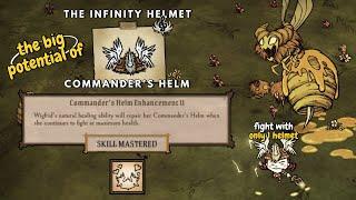 THE GREAT POTENTIAL OF THE COMMANDER'S HELM!!! Defeating Bee Queen with just "1 Helmet" - DST