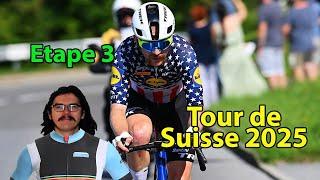 ‍️Tour de Suisse 2025 : Etape 3 Débrief (Simmons, Peters, Onley, Groupama-FDJ...)