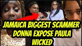 RUN COME! JAMAICA BIGGEST SCAMMER DONNA GOWE EXP0SE PAULA!