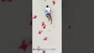 Current men's Olympic record in speed climbing ‍ Bassa Mawem Tokyo 2020