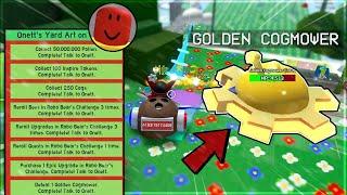 Cách Chính Xác Dễ Dàng Để Tìm GOLDEN COGMOWER Trong Bee Swarm Simulator! - Roblox