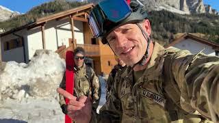 173D Paratroopers attend Italian Alpini Ski Course 2024