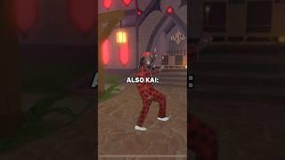 Kai cenat dancing in MM2  #roblox #mm2 #chirstmas #shorts