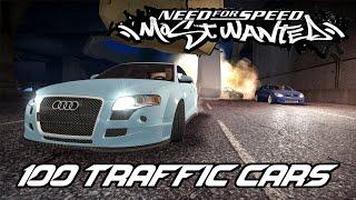 I Added 100+ Traffic Cars and Crashing Means Death | Most Wanted Hardcore #1