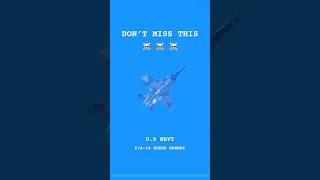 USNAVY F/A-18 Super Hornet: Power and Precision in Action #usnavy #shorts
