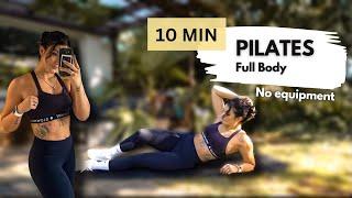 Everyday full body Pilates Workout 10 MIN - no repeats