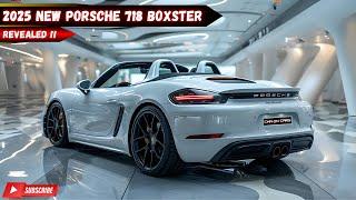 Unveiling Perfection: The All-New 2025 Porsche 718 Boxster