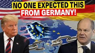 Even EU Shocked by Germany’s Bold Move Against US! Trump Didn’t Expect This Much!