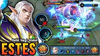 BEST SUPPORT!! Estes Best Build 100% IMMORTAL!! - Build Top 1 Global Estes ~ MLBB