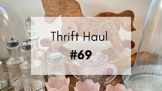 Thrifting Treasure Trove: Unveiling My Haul of Hidden Gems! Thrift Haul #69