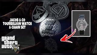 Making Jacob & Co Tourbillion Watch Plus Iced Chain Set In GTA 5 RP (FiveM) | Blender 3D Modeling