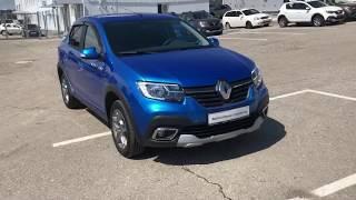 Видеопрезентация автомобиля Renault Logan SW лазурно-синий