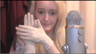 ASMR - Sounds of Latex Gloves - Ear-to-Ear for Relaxation