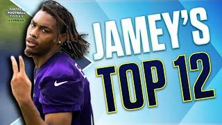Jamey Eisenberg’s Top 12 PPR Rankings for 2025 | Fantasy Football Advice & Draft Tips (FFT Express)