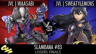 [Slambana #83] Losers Finals: JVL | waasabi (Wolf) vs. JVL | SweatyLemons (Lucina)