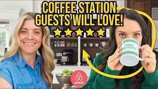 Your Guide to a 5-Star Airbnb Coffee Station (what you need and what to ditch!)