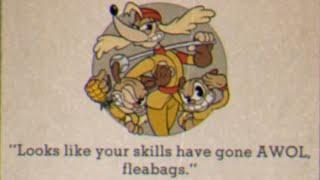 Cuphead DLC - Secret Phase / Alternate Game Over Screen for the Howling Aces Boss