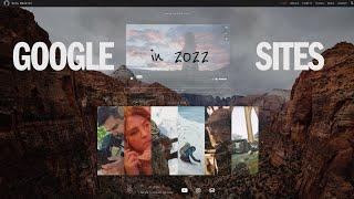 The Best Genuinely Free Website Builder for Creatives! [Google Sites 2022]