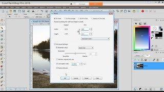 Resizing images in PaintShop Pro