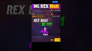 NG REX भाई se 1v1 custom kiyaa pr Last me Scam ho Gaya yaar  #shorts