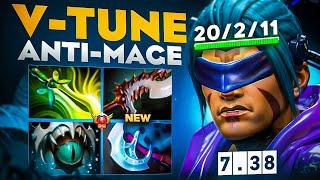 НОВЫЙ АНТИМАГ ОТ ВИТЮНА ПРОТИВ САТАНИКА| V-Tune Anti-Mage 7.38b