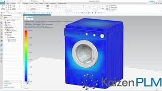 Kaizen PLM - washing machine simulation