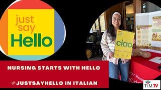 #JustSayHello:  How Greetings Break Barriers in Nursing | TIMTV