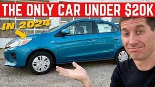 This Is The ONLY New Car UNDER $20,000... 2024 Mitsubishi Mirage G4