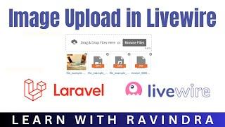 Livewire Image Upload with Preview in Laravel Livewire | file upload in livewire laravel