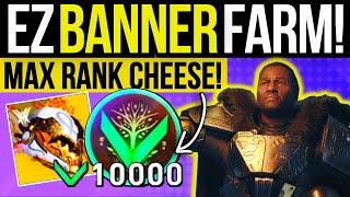 This IRON BANNER Farm Is INSANE! New EXOTIC CATALYST, Max Rank XP & Loot Cheese! Destiny 2 Lightfall