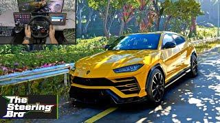 The Ultimate Drive Lamborghini Urus 2023 - The Crew Motorfest | Logitech G29 Steering Wheel Gameplay