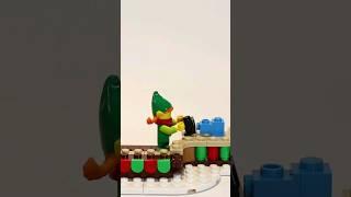 Be sure to check out what lego this little elf was building! #lego #stopmotion #elf #elfontheshelf