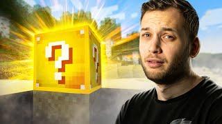 Mon aventure CATASTROPHIQUE en LUCKY BLOCK  (Minecraft)