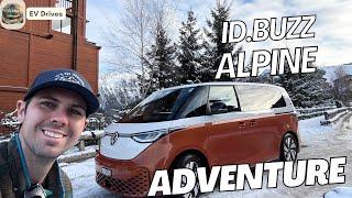 The ID.BUZZ European family road trip test - French Alps Adventure Part 1