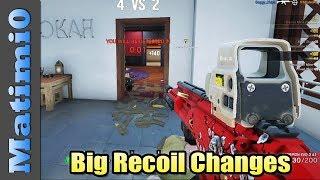 Big Recoil Changes - Rainbow Six Siege