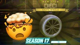 How To Get *FREE* BLACK DIECIS in Rocket League SEASON 17!