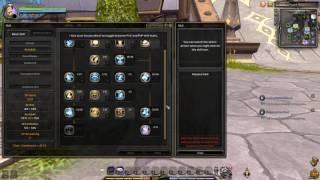 Dragon Nest Europe Lv93 Awakened Wind Walker PVE Skill Build