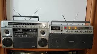 ЗВУК  SANYO BIG BEN MR X20 MR X960  и  AIWA J-88