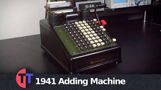 Burroughs Portable Adding Machine, a Detailed Look