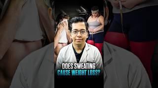Does Sweating Cause Weight Loss ? | Dt.Bhawesh | #diettubeindia #dietitian #fitness #shorts