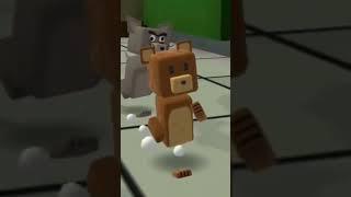 Baaren gets attacked by rats  #superbearadventure #shorts #funny #memes