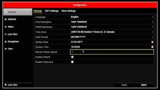 How to Change the Display Resolution on an Arcdyn NVR