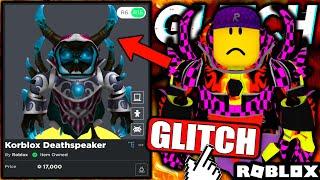 The Most BROKEN Roblox AVATAR OF ALL TIME!? (ROBLOX KORBLOX DEATHSPEAKER)