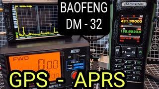 BAOFENG DM32 - GPS , APRS  ?